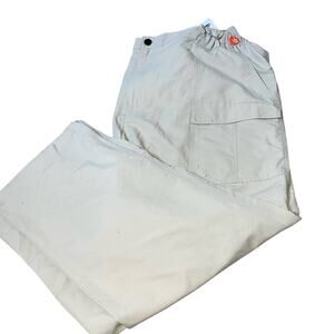 World Wide Sportsman tactical pants cargo utility tan nylon convertible 50 SPF